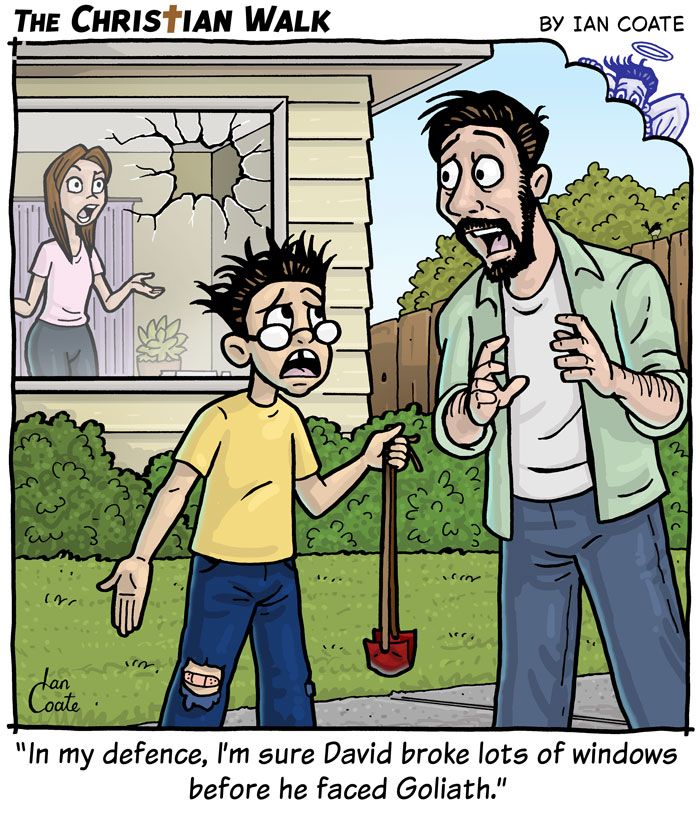 The Christian Walk by Ian Coate Cartoon 11 
